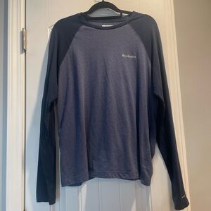 Columbia Omni-Wick Raglan Shirt Men’s Size Large Thistletown Hills